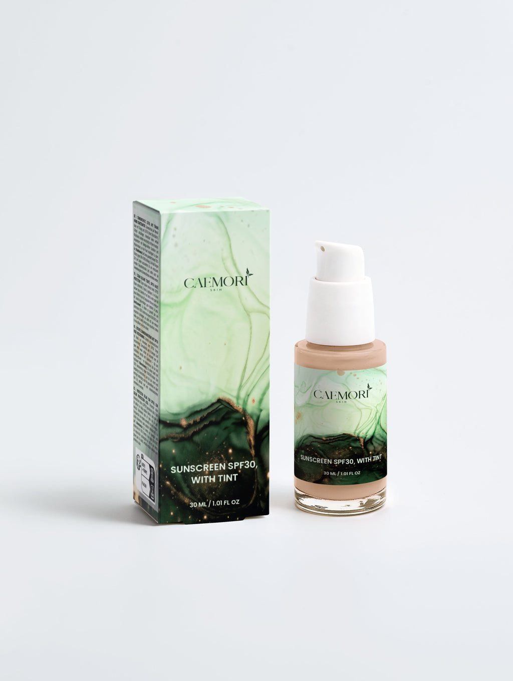 Saules aizsargkrēms SPF30, tonēts