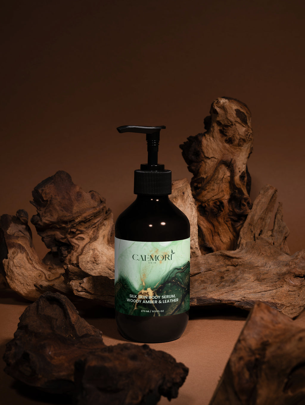 Silk Skin Body Serum, Woody Amber & Leather