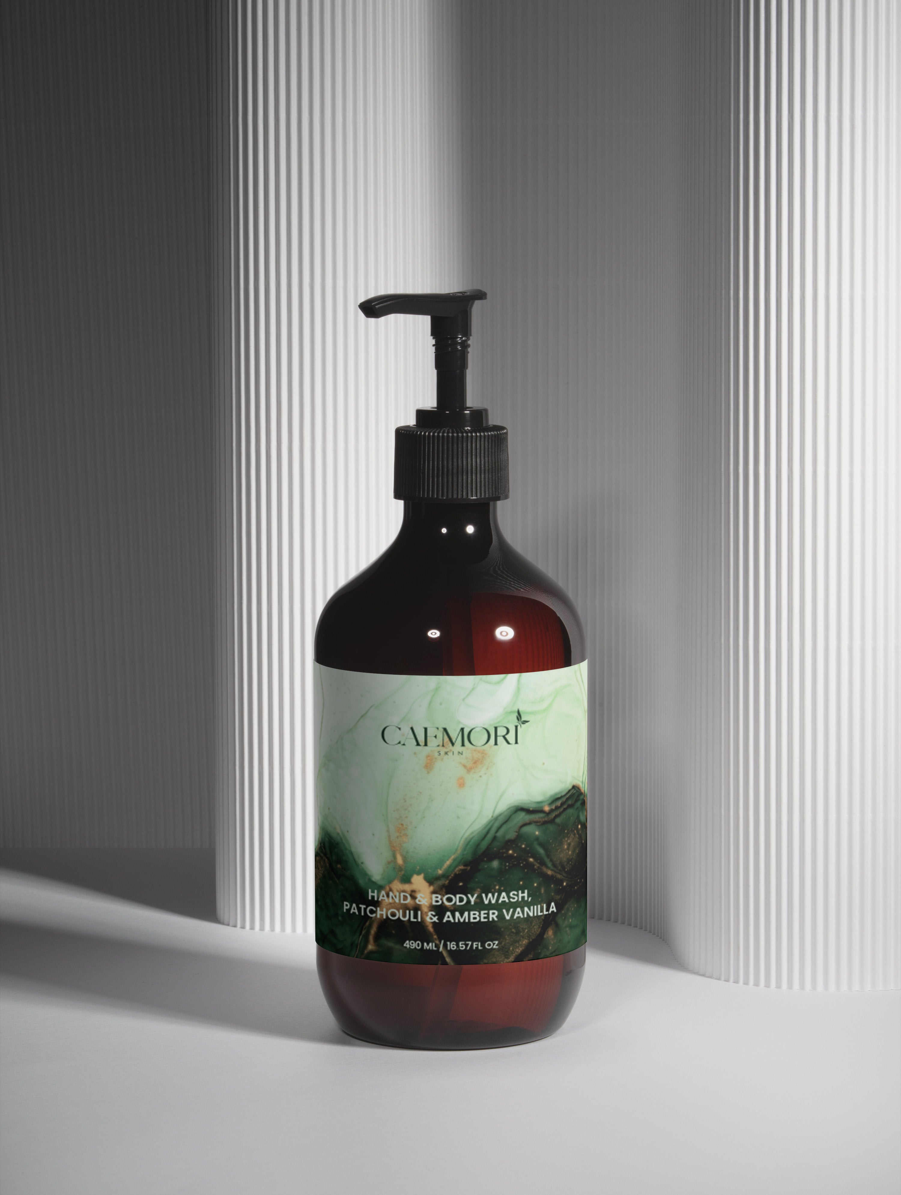 Hand & Body Wash, Patchouli & Amber Vanilla