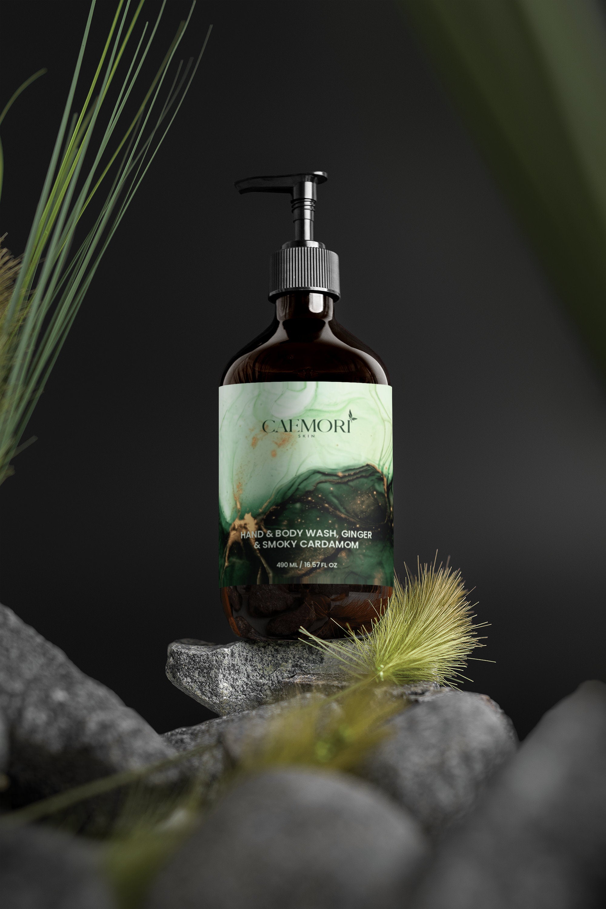 Hand & Body Wash, Ginger & Smoky Cardamom