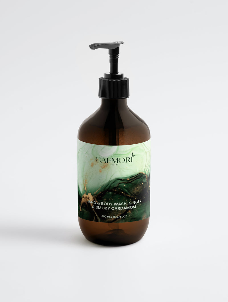 Hand & Body Wash, Ginger & Smoky Cardamom