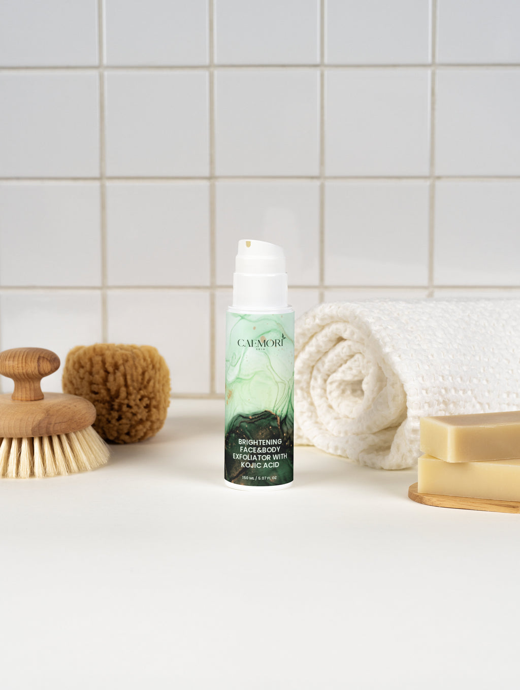 Brightening Face&Body Exfoliator with Kojic Acid